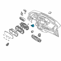 OEM Kia Cadenza Switch Assembly-Trunk Lid Diagram - 93750F6000