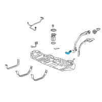 OEM Chevrolet Connector Hose Diagram - 25827612