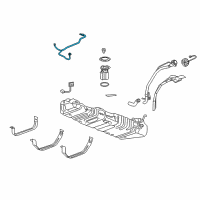 OEM 2005 Buick Terraza Wire Harness Diagram - 15128271