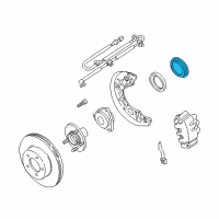 OEM 1994 Ford Explorer Front Sensor Ring Diagram - 1L3Z-2C182-AA