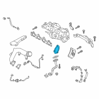 OEM 2019 Hyundai Kona GSKET-TUBOCHARGER COUPLER Diagram - 28282-2B700