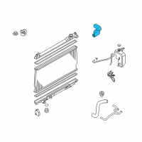 OEM 2009 Infiniti M45 Hose-Radiator, Upper Diagram - 21501-EH000