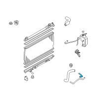 OEM Infiniti M45 Hose-Auto Transmission Oil Cooler Diagram - 21631-EH000