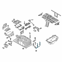 OEM 2013 Ford C-Max Vent Tube Diagram - FM5Z-10A818-A