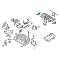 OEM 2015 Ford C-Max Support Diagram - FV6Z-10A705-C