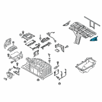 OEM 2015 Ford C-Max Support Diagram - FV6Z-10A705-D