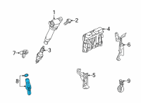 OEM 2022 Toyota Highlander Crankshaft Sensor Diagram - 90919-A5006