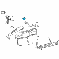 OEM Lincoln Mark LT Fuel Cap Diagram - 7G1Z-9030-B