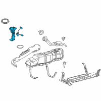 OEM 2008 Lincoln Mark LT Fuel Pump Diagram - 8L3Z-9H307-Q