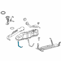 OEM 2006 Lincoln Mark LT Support Strap Diagram - 6L3Z-9054-EA