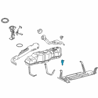 OEM 2010 Ford Explorer Sport Trac Fuel Pump Controller Diagram - 5L8Z-9D370-A