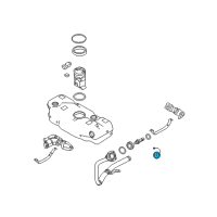 OEM 2010 Chevrolet Aveo Fuel Cap Diagram - 95995094