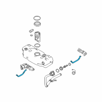 OEM Pontiac G3 Mount Strap Diagram - 96494175