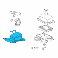 OEM 2015 Lexus ES300h Inlet Assy, Air Cleaner Diagram - 17750-36031