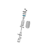 OEM Chrysler Sebring INSULATOR-Spring Diagram - 5151024AB