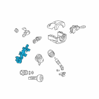 OEM Chrysler PT Cruiser Column-Steering Diagram - 5057089AD