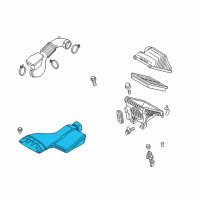 OEM Hyundai Duct Assembly-Air Diagram - 28210-4R100