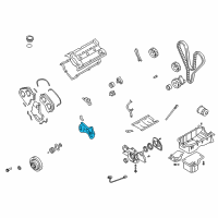 OEM Kia Amanti Cover Timing Belt Rear Diagram - 2139139501