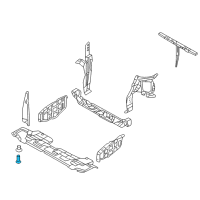 OEM Kia Amanti Bolt-Washer Assembly Diagram - 1125406166B