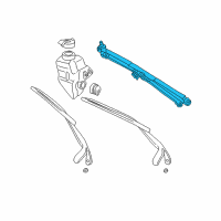 OEM 1999 Dodge Durango Pivot-Windshield WIPER Diagram - 55154863AB