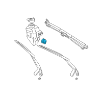 OEM 2001 Jeep Wrangler Motor-Washer, Windshield Diagram - 4797695