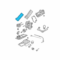OEM 2005 Jeep Grand Cherokee Gasket-Valve Cover Diagram - 53021842AA
