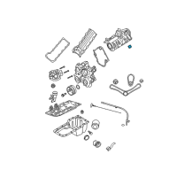 OEM 2004 Jeep Grand Cherokee Throttle Body To Intake Gasket Diagram - 53030952AB