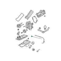 OEM 2007 Dodge Dakota Indicator-Engine Oil Level Diagram - 53021719AD
