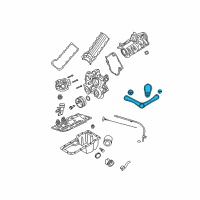 OEM Dodge Durango Chain-Engine Diagram - 68003352AA