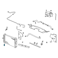 OEM 2003 Cadillac DeVille Plug, Radiator Drain Diagram - 52453065