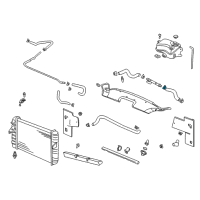 OEM 2008 Chevrolet Equinox Clamp-Hose Diagram - 11570383