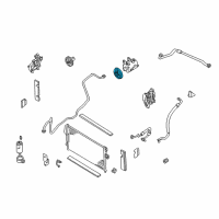 OEM Nissan Xterra Clutch Assy-Compressor Diagram - 92665-4S100