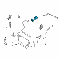 OEM 2004 Nissan Xterra Compressor Brazil Unique Part Diagram - 92600-6S300