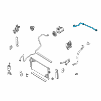 OEM Nissan Frontier Pipe-Front Cooler, Low Diagram - 92450-7B420