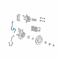 OEM Jeep Compass LINE-BRAKE Diagram - 4877603AD