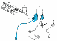 OEM Kia K5 Air Filter Assembly Diagram - 31450L1000