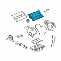 OEM Saturn LW300 Cover Asm, Camshaft Diagram - 24450869