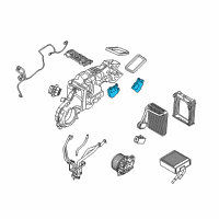 OEM 2009 Ford Flex Motor Diagram - 8A8Z-19E616-A