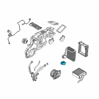 OEM Ford Taurus X Expansion Valve Diagram - 8G1Z-19849-A