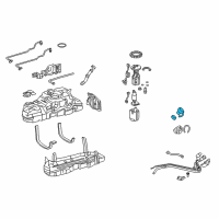 OEM Toyota Tundra Fuel Cap Diagram - 77300-06040