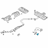 OEM 2020 Hyundai Veloster Gasket-Turbocharger Outlet Diagram - 28286-2B720