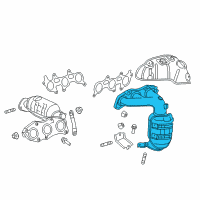 OEM 2011 Toyota Highlander Manifold Diagram - 17150-0P150