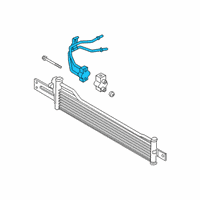 OEM Kia K900 Tube Assy-Oil Cooler Diagram - 25470J6600