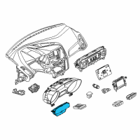 OEM 2013 Ford Focus Insert Diagram - CM5Z-10849-DA