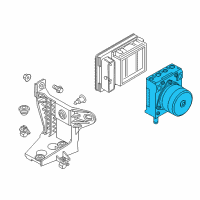 OEM 2020 Jeep Renegade Anti-Lock Brake System Diagram - 68528484AA