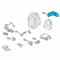 OEM 2020 Honda HR-V SENSOR ASSY., FR. CRASH Diagram - 77930-T7A-C11