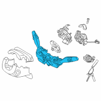 OEM 2017 Hyundai Sonata Switch Assembly-Multifunction Diagram - 93401-C2000