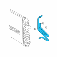 OEM 2000 Pontiac Sunfire Transmission Cooler Diagram - 22615813