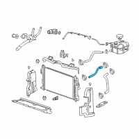 OEM 2015 Chevrolet Impala Upper Hose Diagram - 22992586