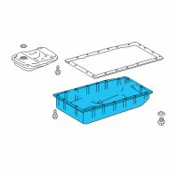 OEM Toyota Tundra Oil Pan Diagram - 35106-0C010